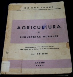 AGRICULTURA E INDUSTRIAS RURALES